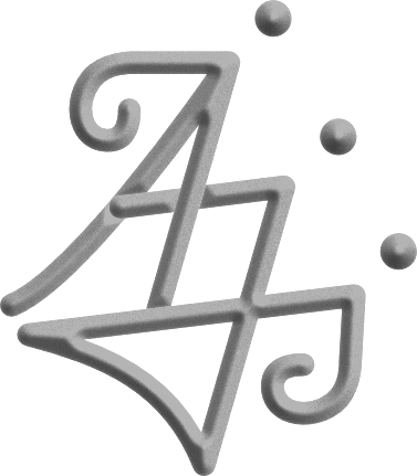 Ahsan Javaid official signature mark and brand monogram